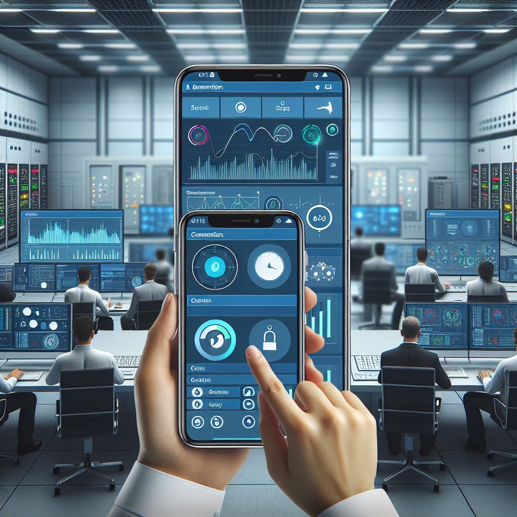 Mobilny interfejs systemu SCADA na różnych urządzeniach